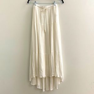 Z Supply White Maxi Skirt